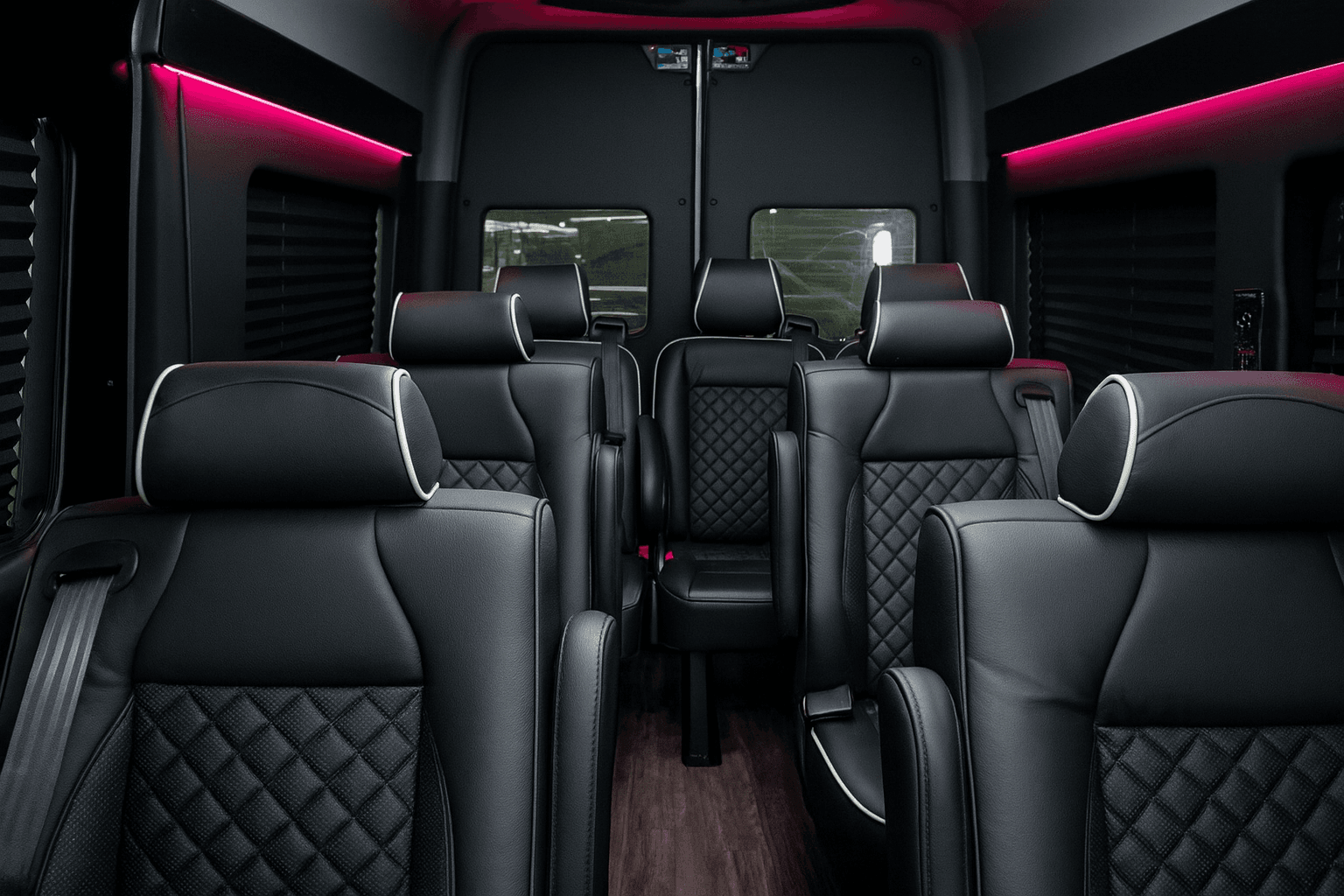 Vehicle photo: 10 Passenger Executive Sprinter interior
