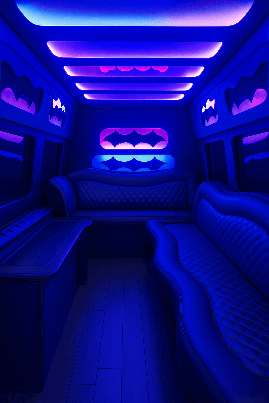 Vehicle photo: 10 Passenger Limo Sprinter interior