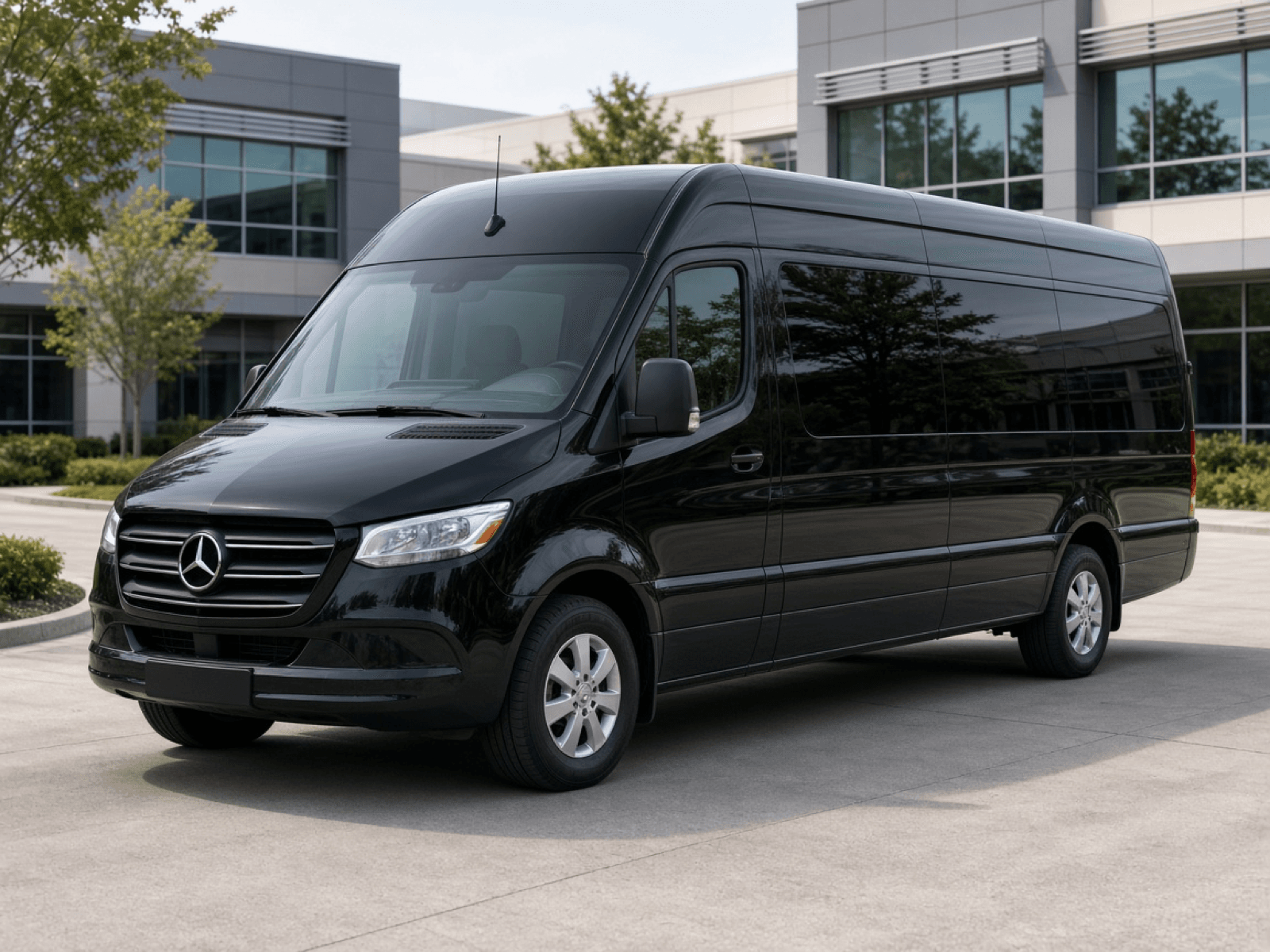Vehicle photo: 14 Passenger Executive Sprinter Van exterior