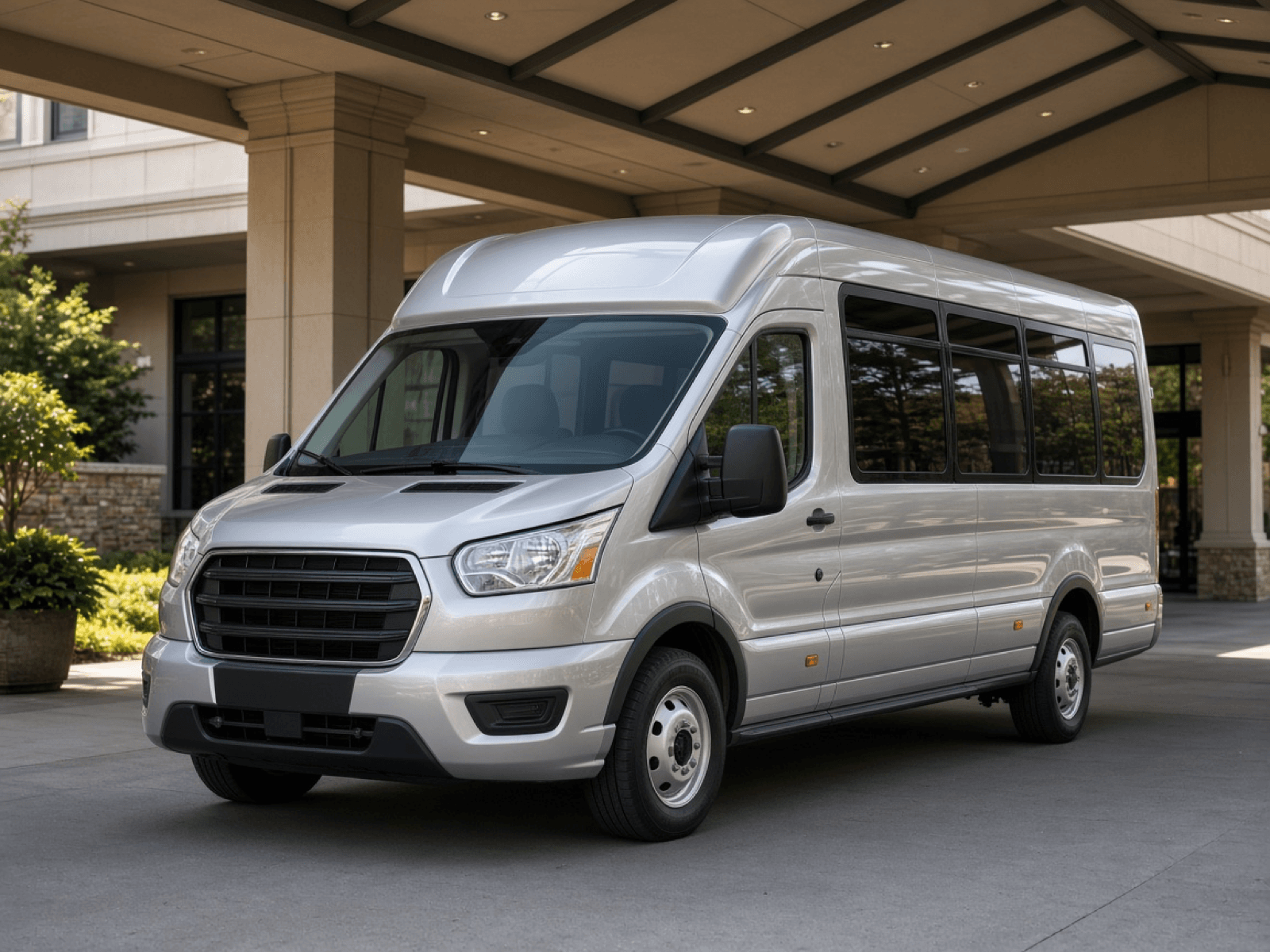 Vehicle photo: 20 Passenger Shuttle Bus exterior