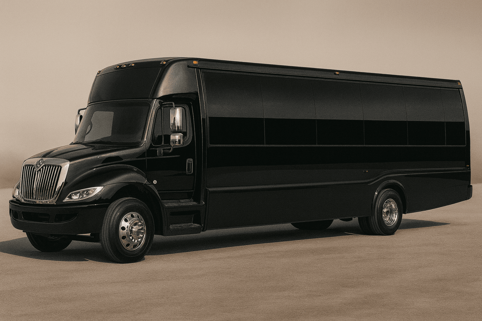 Vehicle photo: 30 Passenger Party Bus exterior