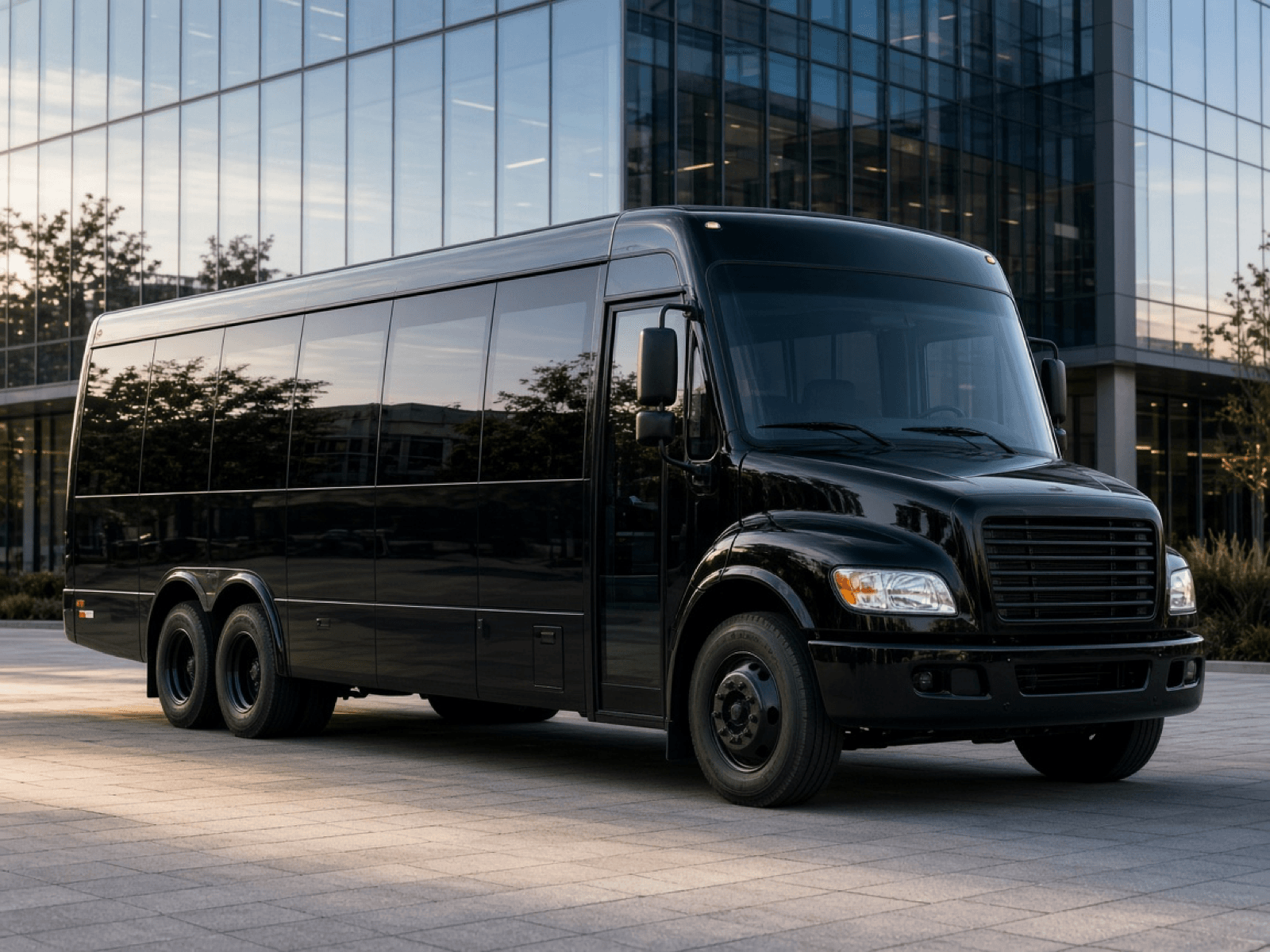 Vehicle photo: 32 Passenger Party Bus exterior