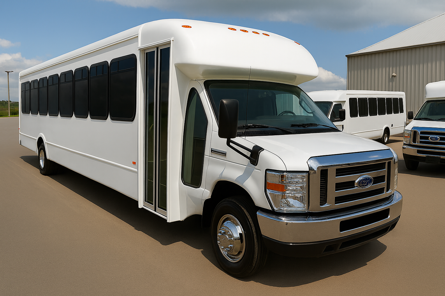 46 Passenger Coach Bus exterior